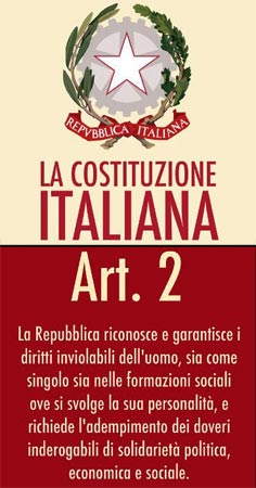 La Costituzione Italiana - Articolo 2