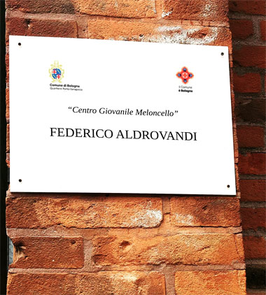 Bologna ricorda Federico Aldrovandi