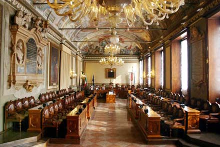 sala del consiglio comunale